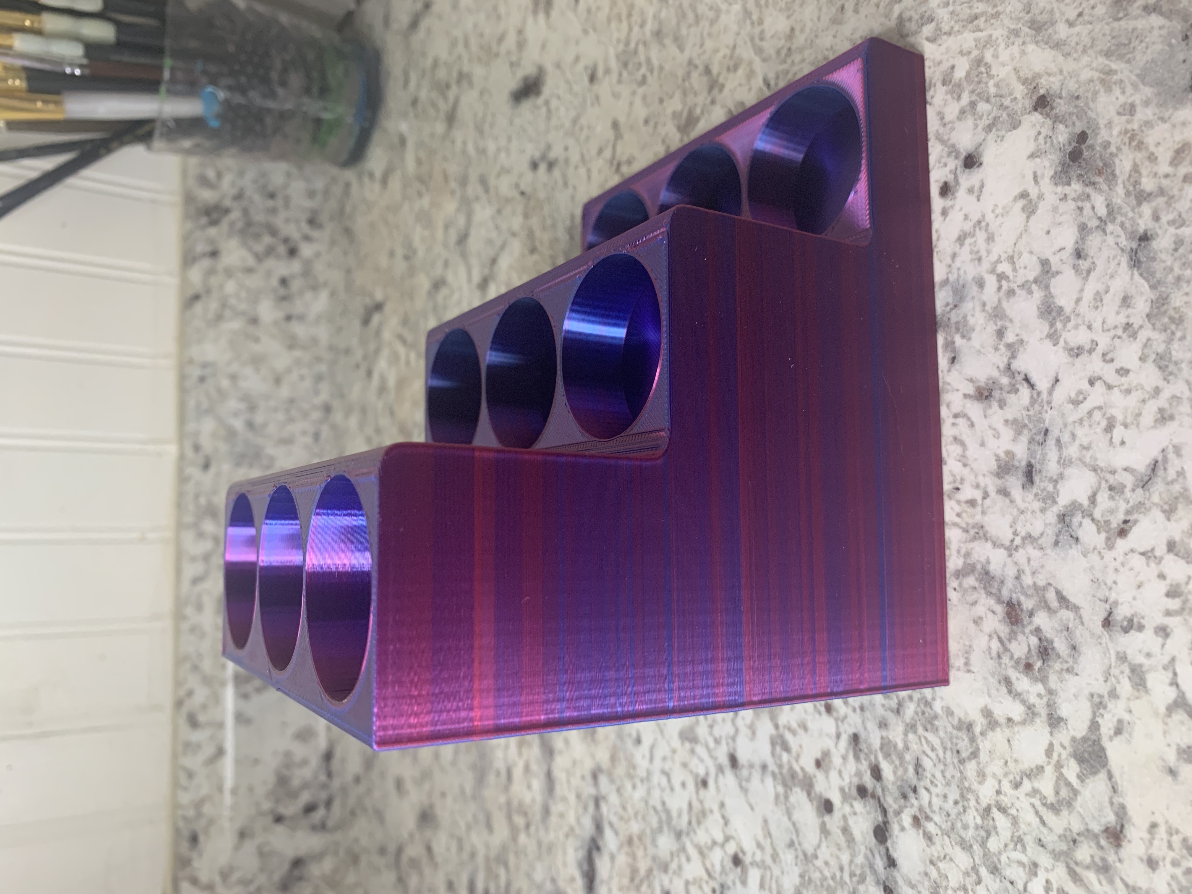 Acrylic Paint Bottle Holder Stand Organizer (9) by BladebornStudio