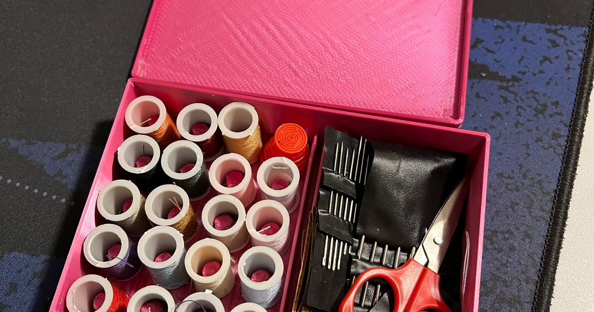 Sewing Kit Holder by saitcakmak Download free STL model