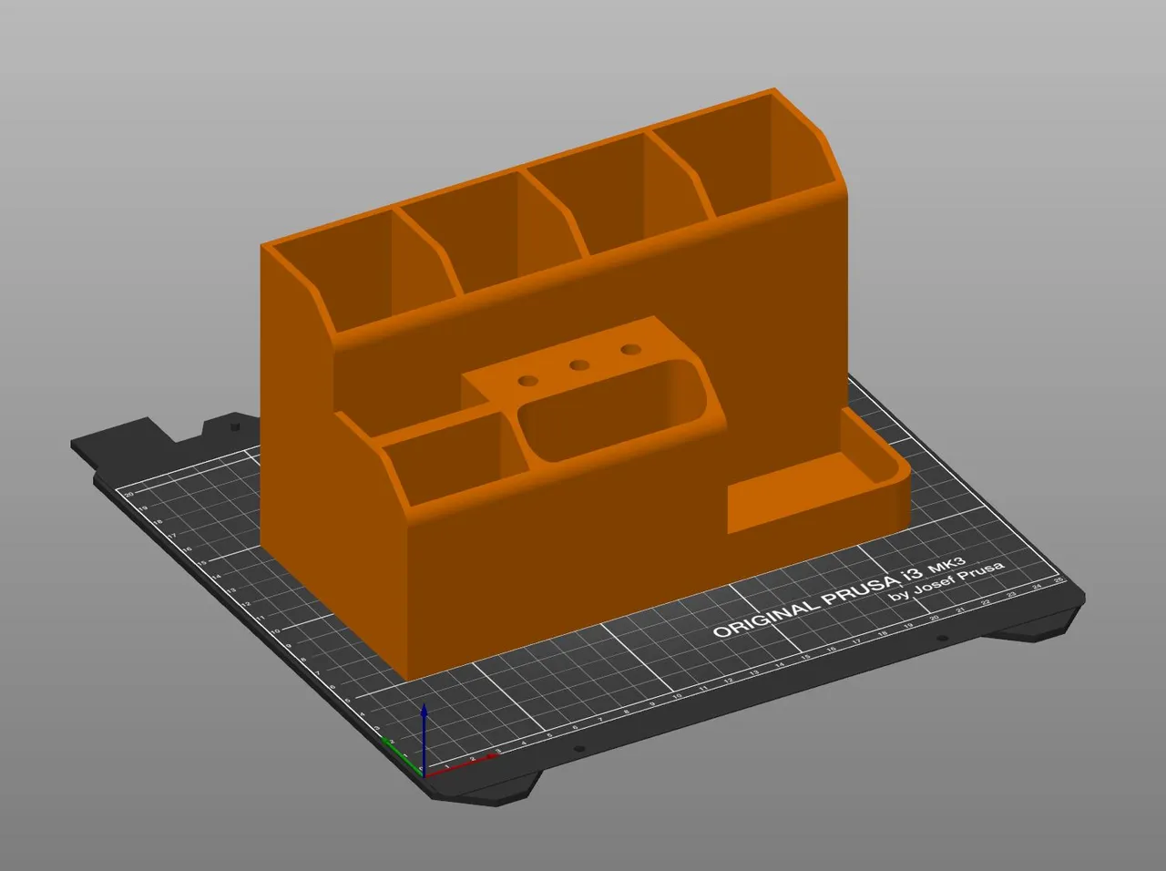 Desk tool organizer by Bekker | Download free STL model | Printables.com