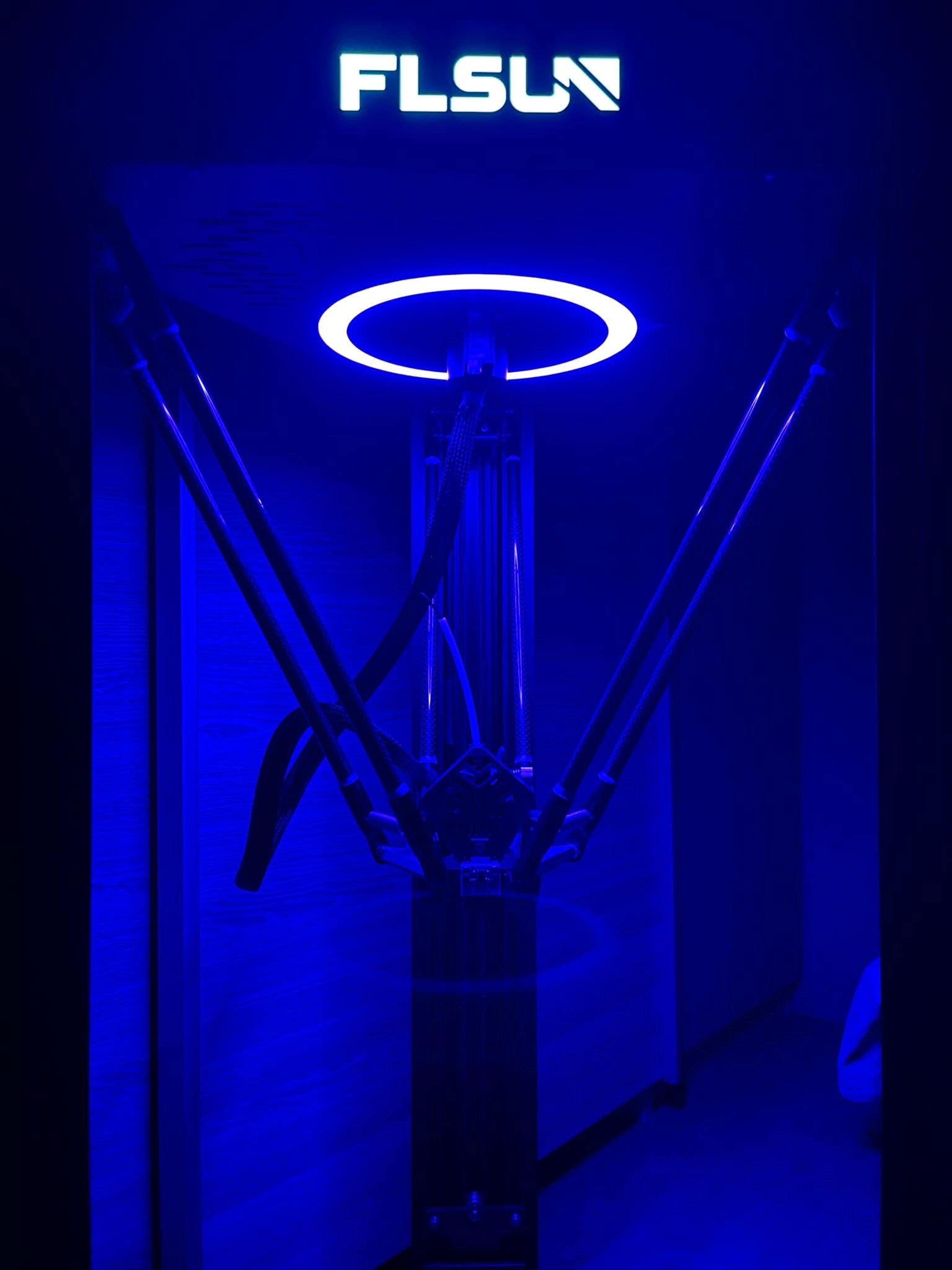 Miniatura 6 do modelo 3D FLSUN Neopixels Ring Light Support