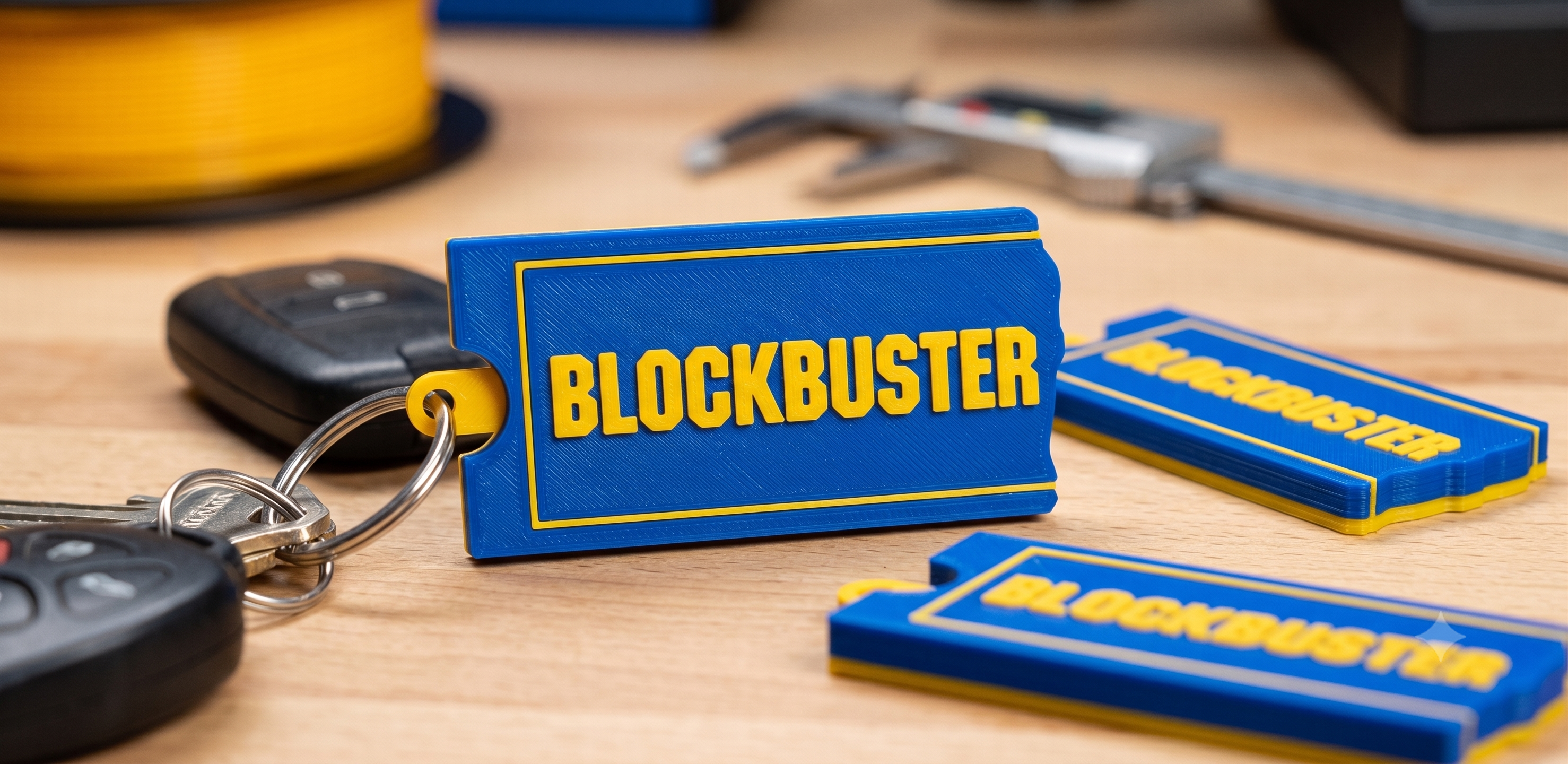 HypeTag — Blockbuster Keychain / Pendant