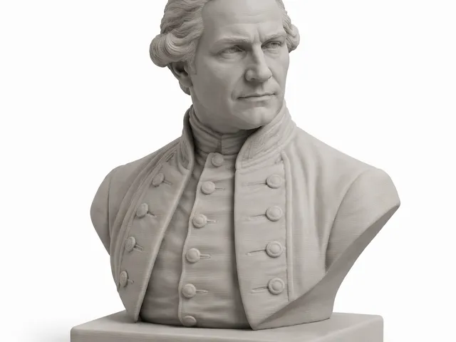 James Cook Bust