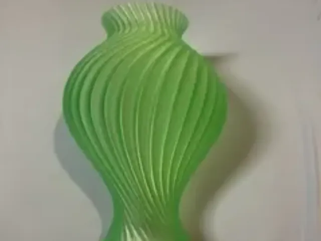 Fluted Vase 210 mm tall x 160 mm diameter
