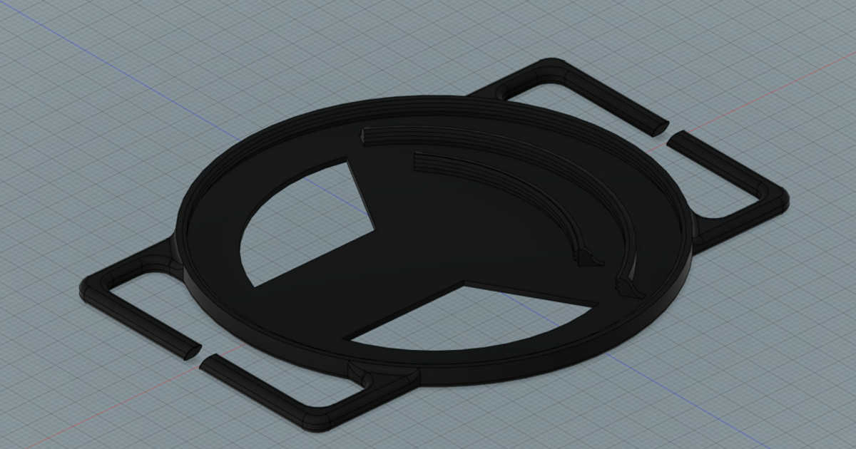 Peak Design strap lens cap holder 77mm 67mm 58mm by t3chguy Download