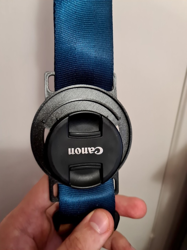 Peak Design strap lens cap holder 77mm 67mm 58mm by t3chguy Download