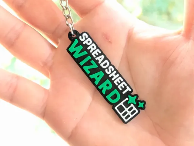 Spreadsheet Wizard - Keychain