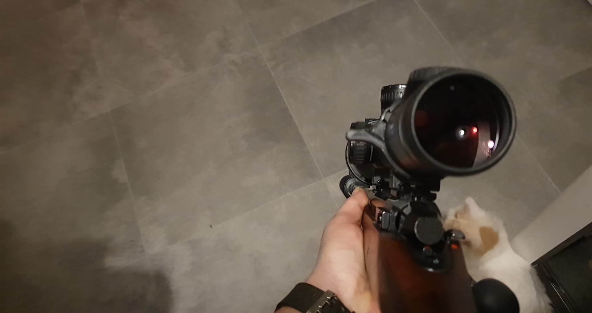 Zeiss V8 throw lever