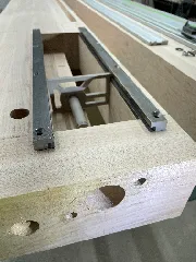 Benchrafted Tail Vise Bracket alignment jig