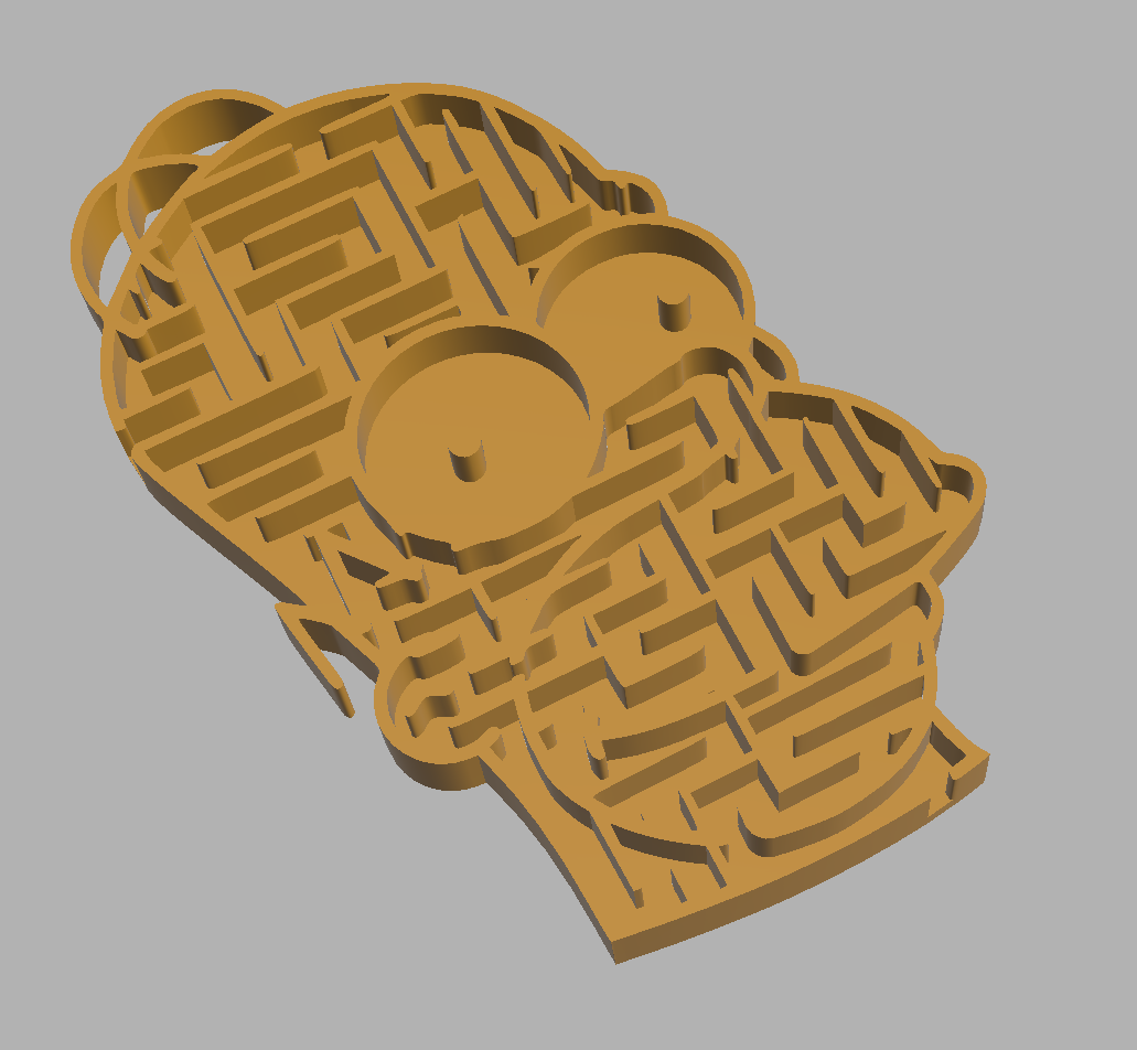 Homer Simpson - Maze