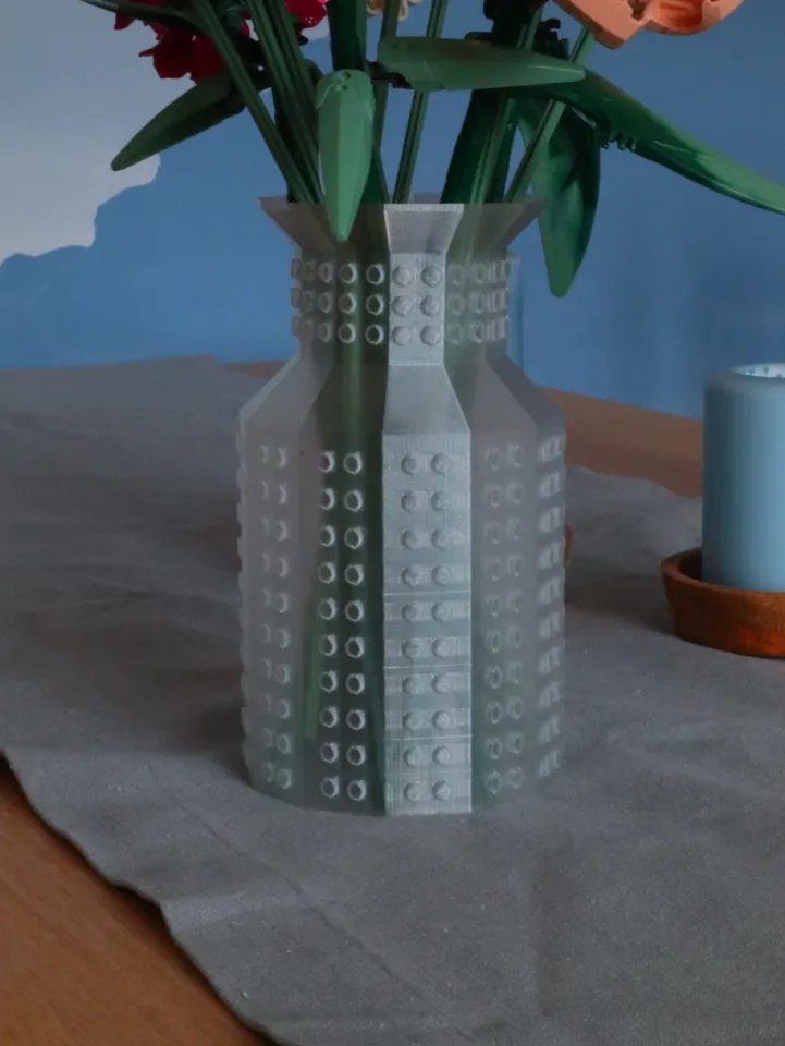 Lego Vase by Chrissl, Download free STL model