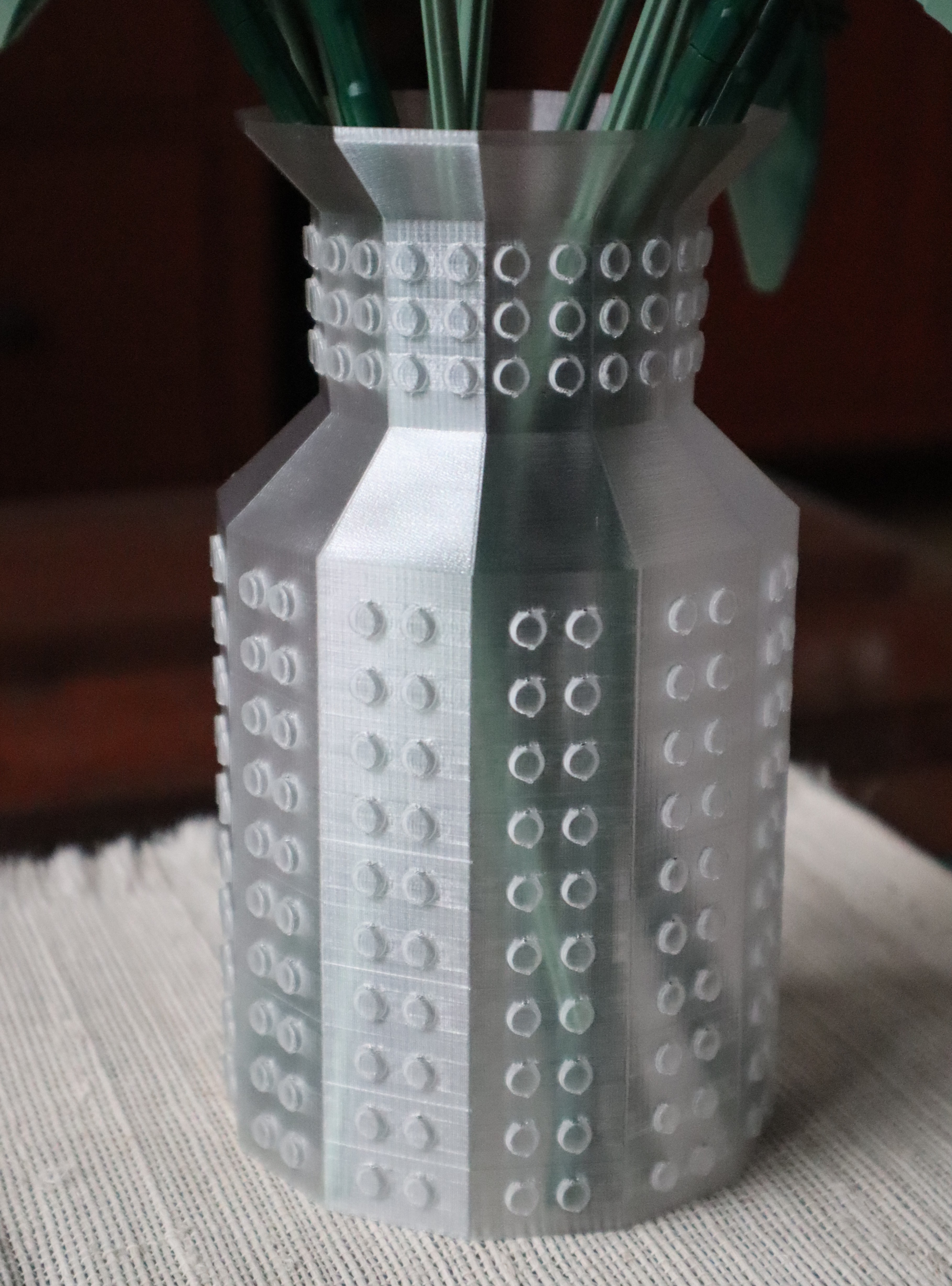 Lego Vase by Chrissl, Download free STL model