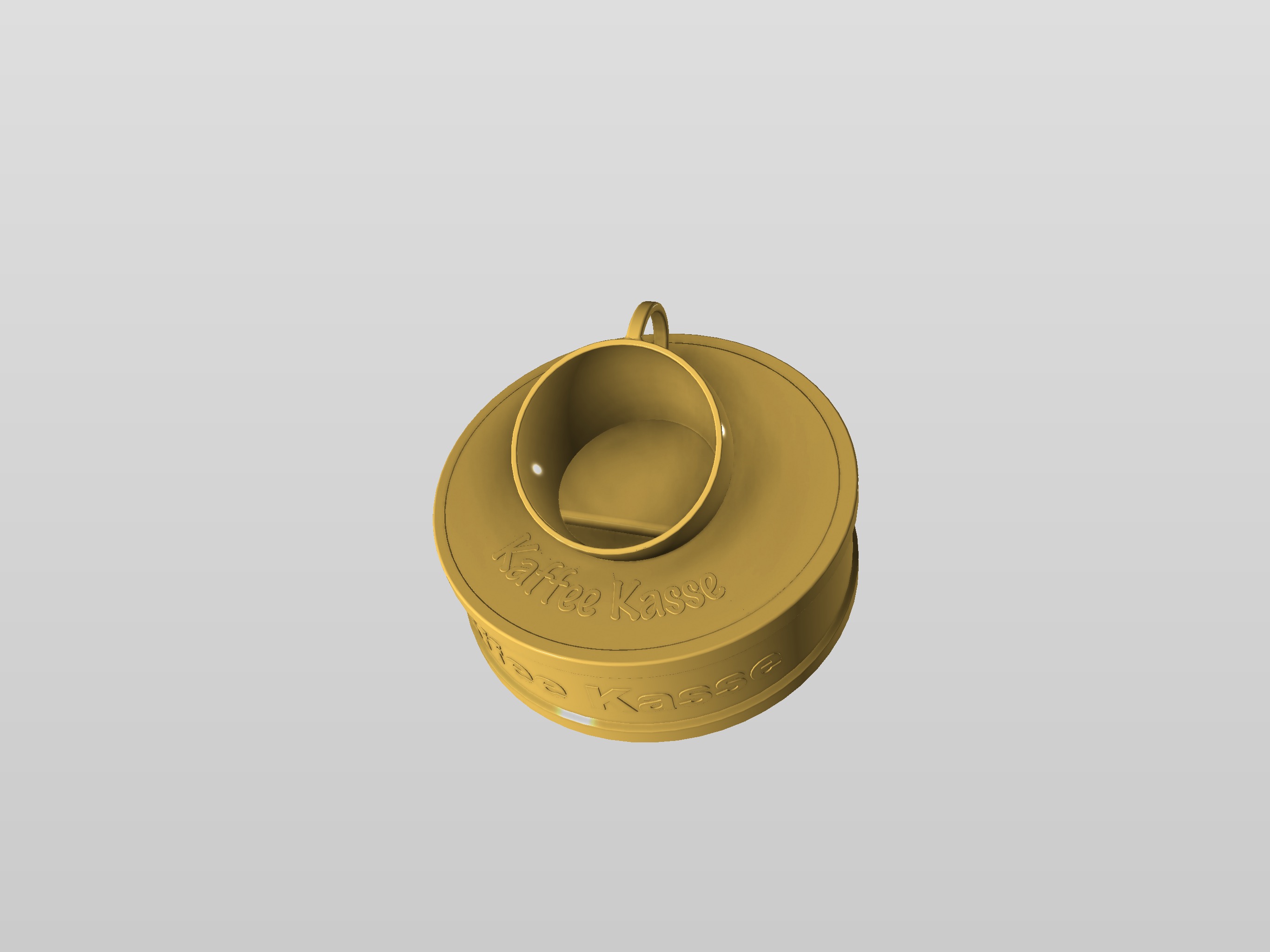 Kaffee Kasse by SUBI3D | Download free STL model | Printables.com