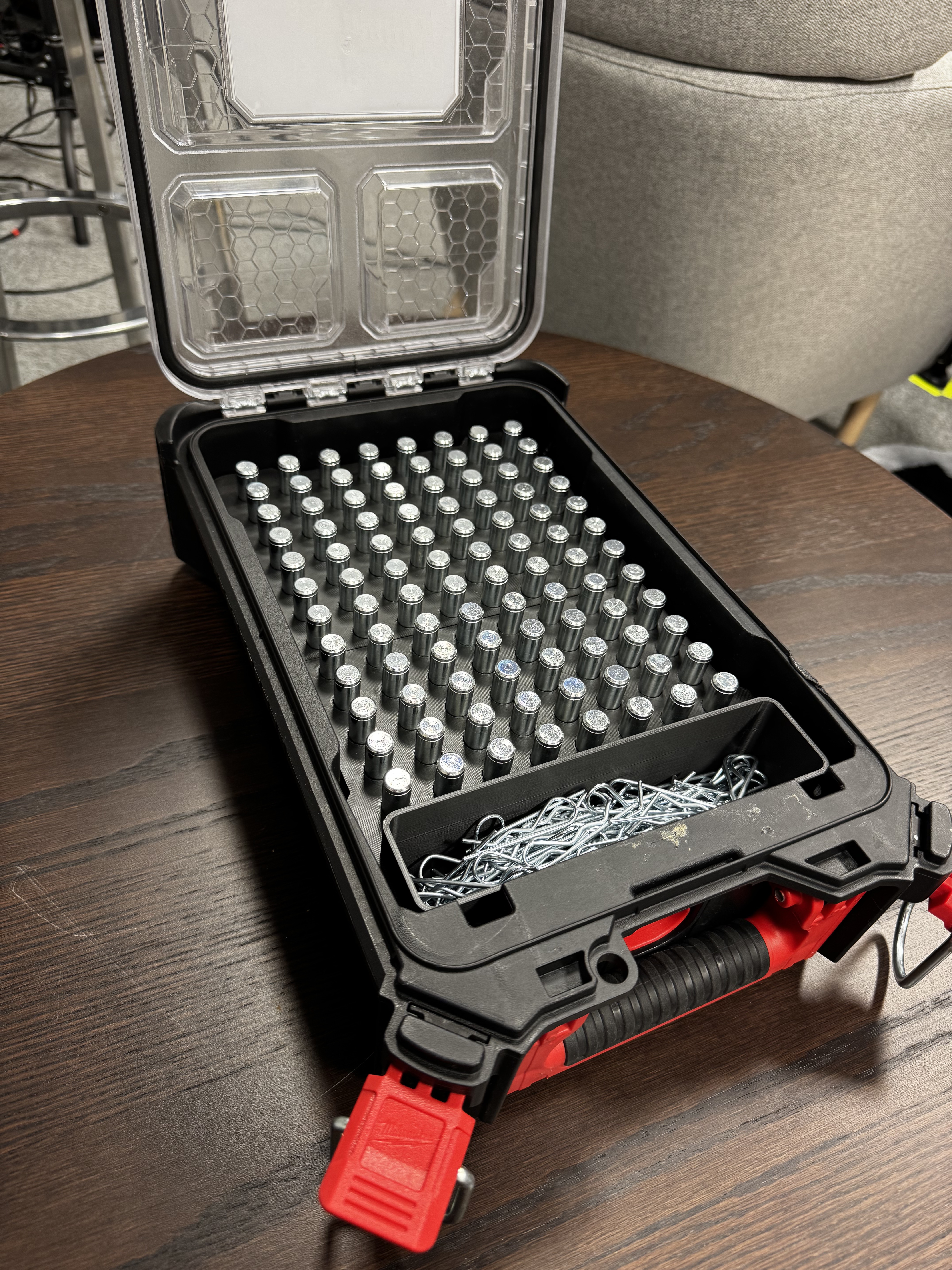 Packout Truss pin organizer
