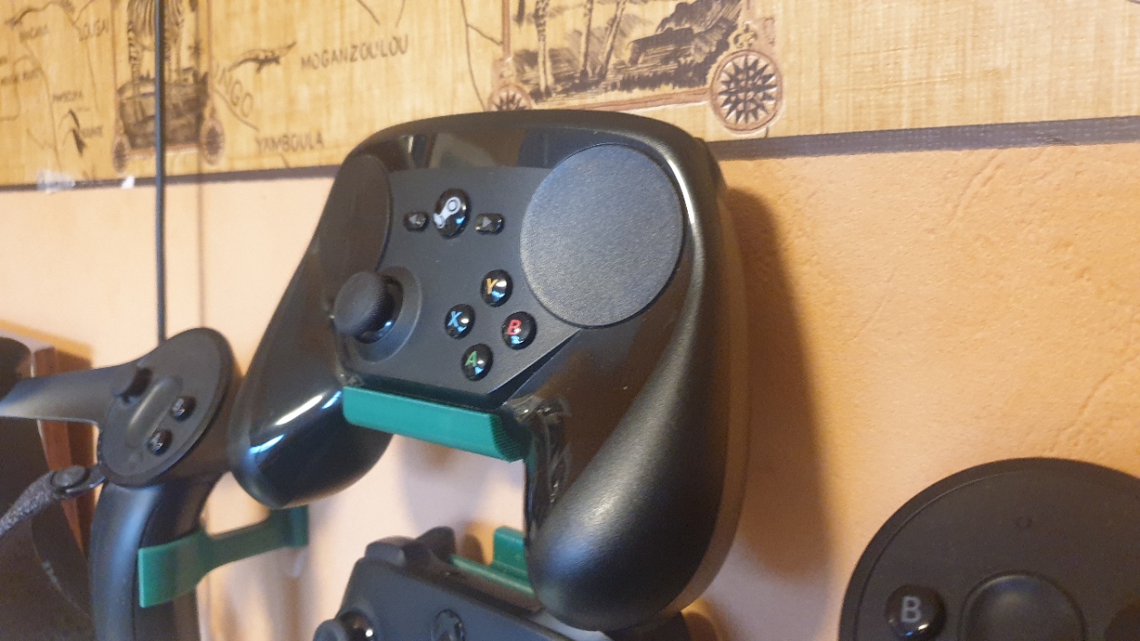 Miniatura 2 do modelo 3D Steam Controller Wall Mount