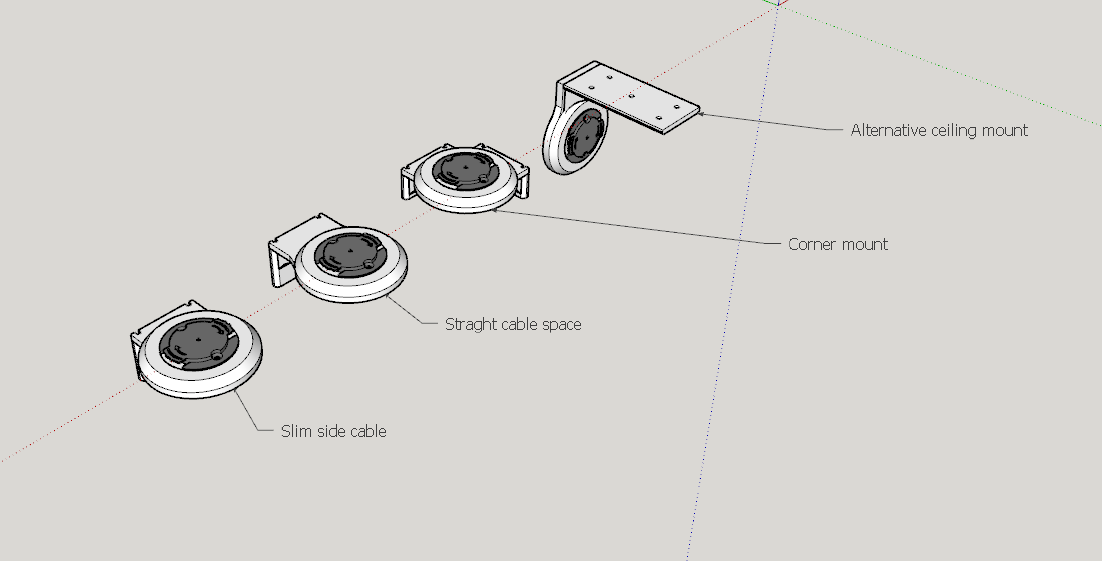 Xiaomi Mi Home Security Camera Wall Mount - 4 types
