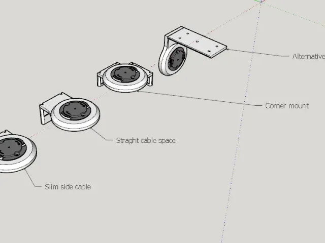 Xiaomi Mi Home Security Camera Wall Mount - 4 types