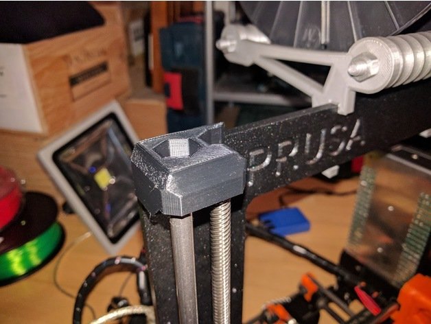 Original Prusa i3 - Reinforced z-axis top bracket