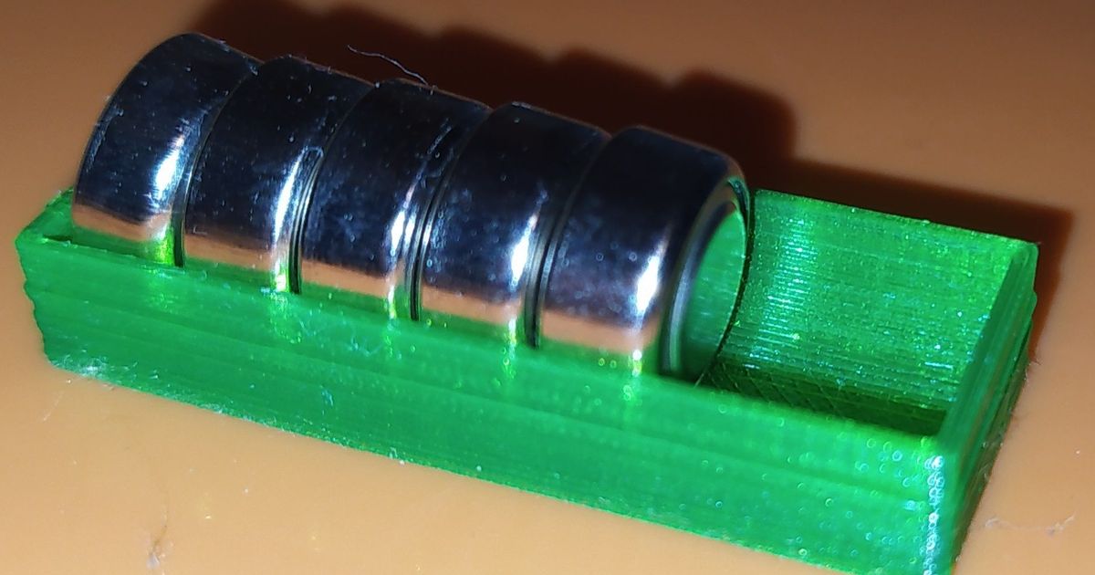 LR44 battery rack by aibohphobia Download free STL model