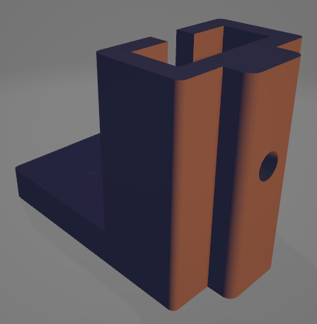 Swift curtain rail end
