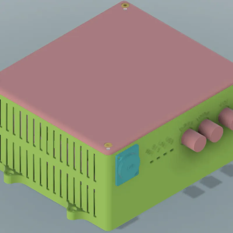 8/16 port Keystone patch panel by rainb0w_wheez3, Download free STL model