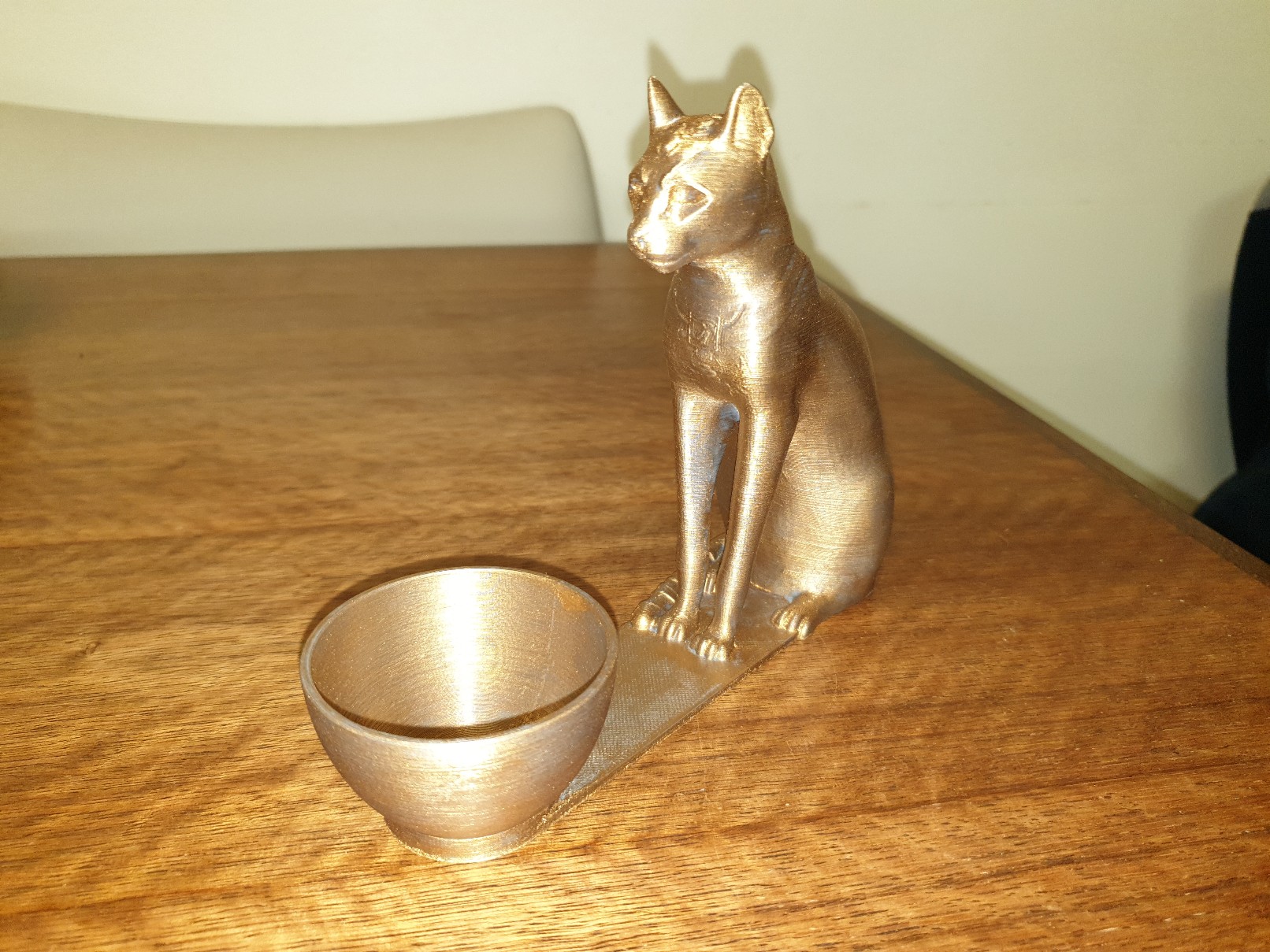 Gayer-Anderson Cat Egg cup/ Jewellery holder
