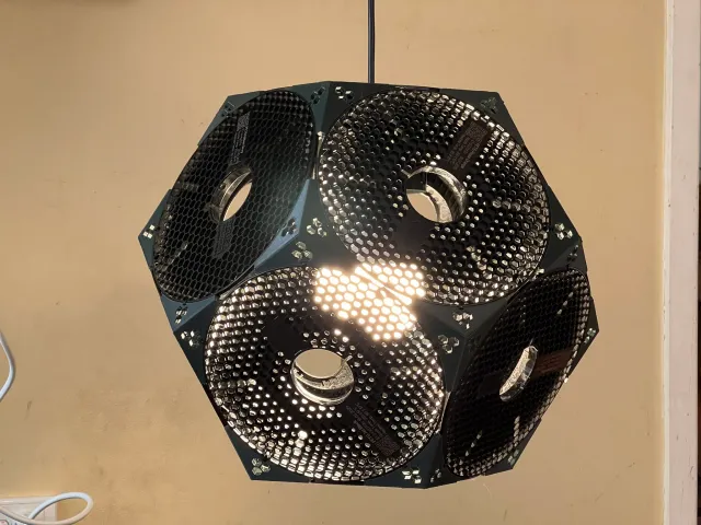 Giant Dodecahedron (lampshade, basket, art object!)