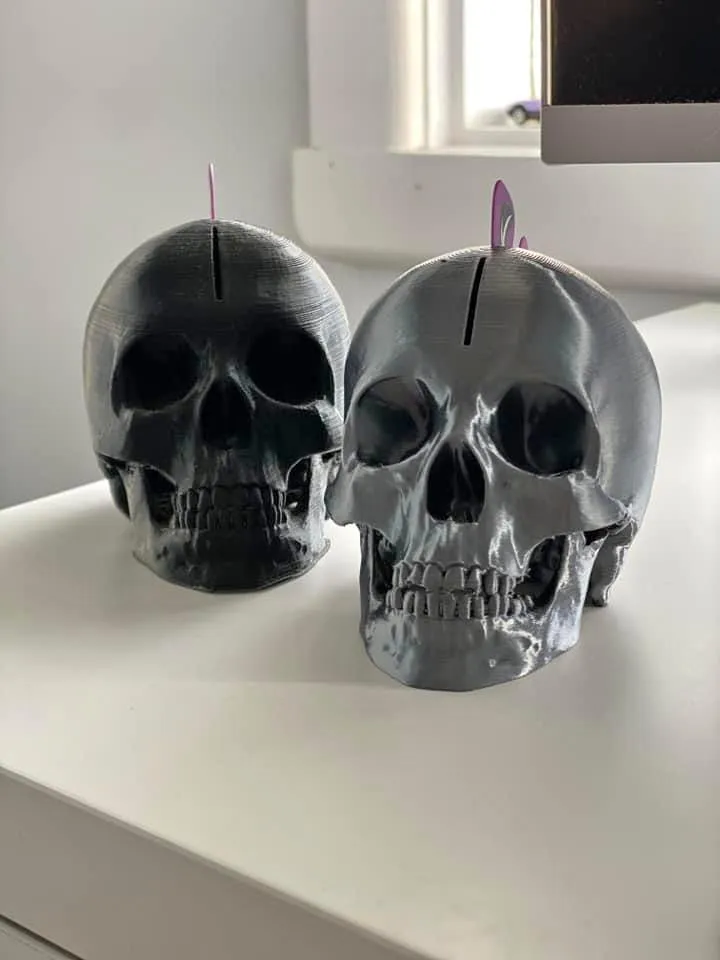 Guitar Pick Holder - Skull by DaVinki | Download free STL model