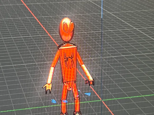 spider-man janky toy