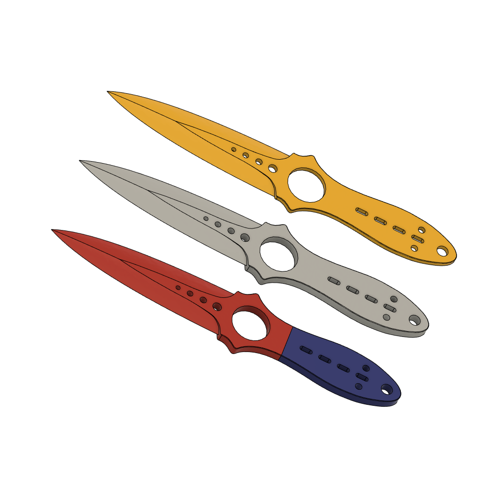 CS2 Skeleton Knife By WF3D Download Free STL Model Printables