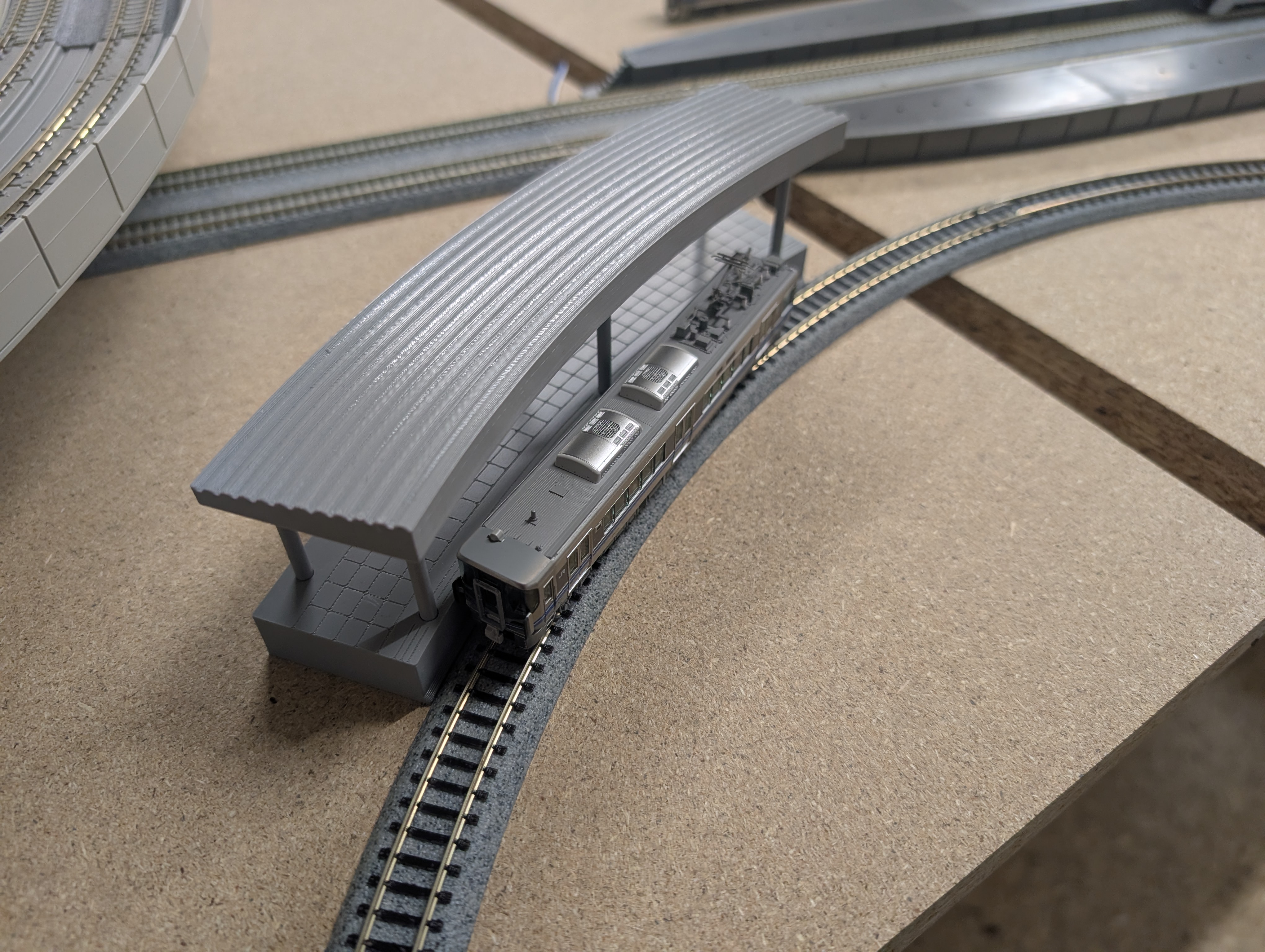 Kato Curved Station R348-30