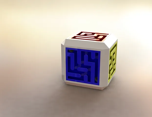 Marble Maze Cube