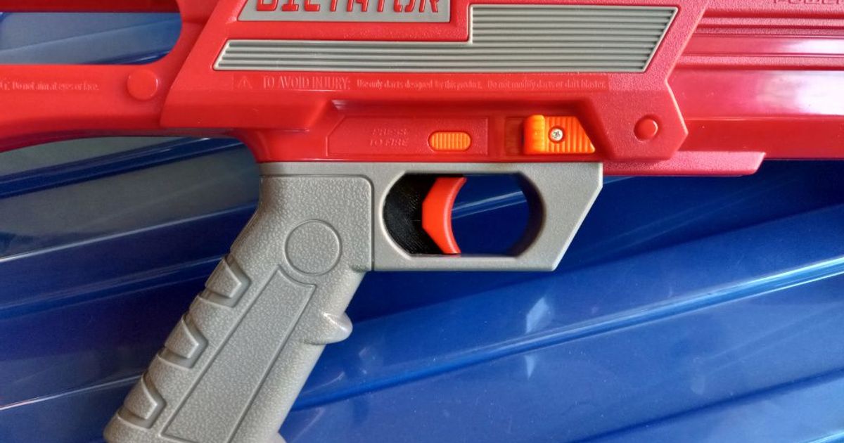 Dart Zone Max Dictator Trigger by haphazardlynamed Download free STL