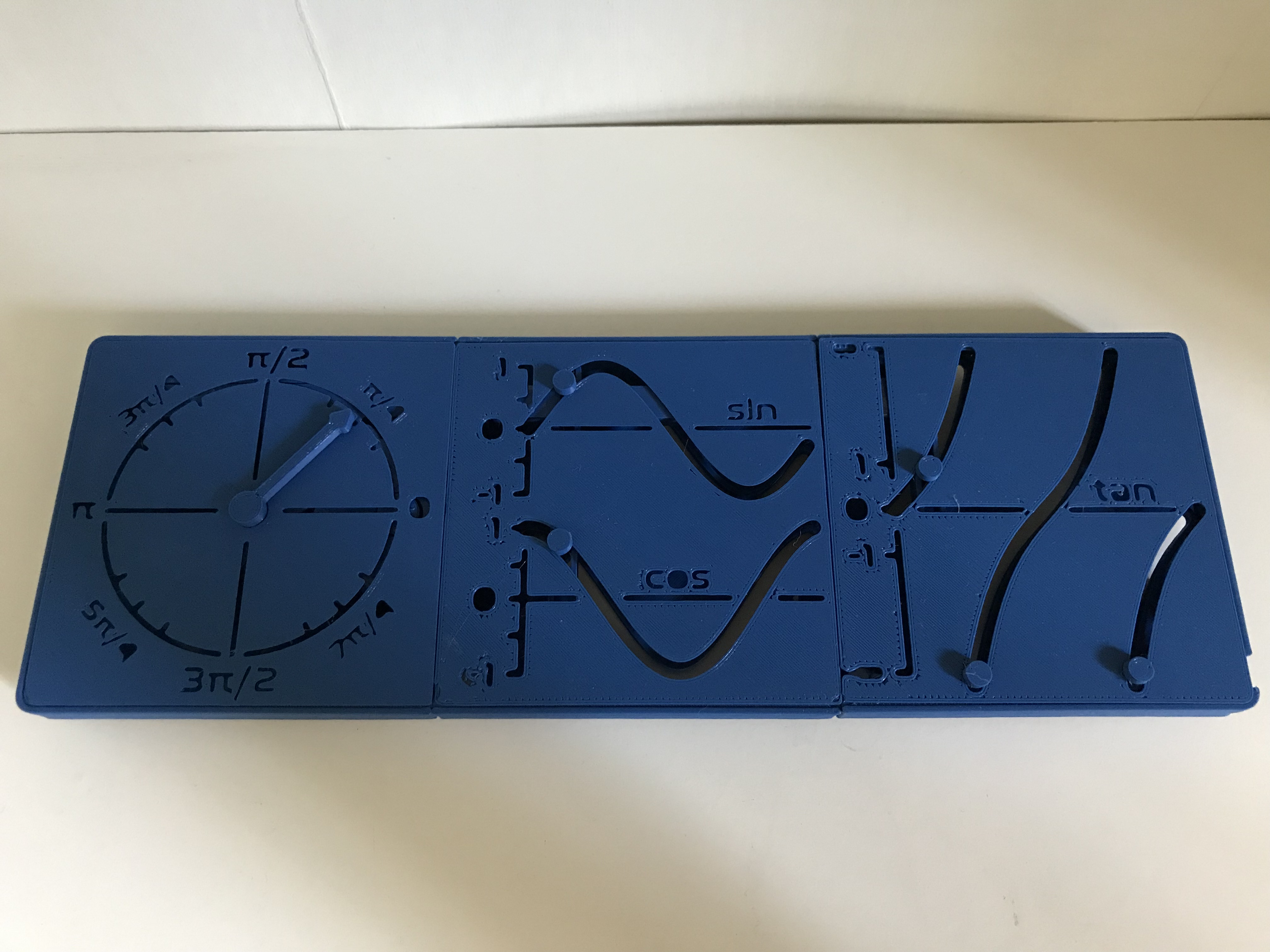 Miniatura 2 do modelo 3D Mechanical Unit Circle and Trigonometric Functions