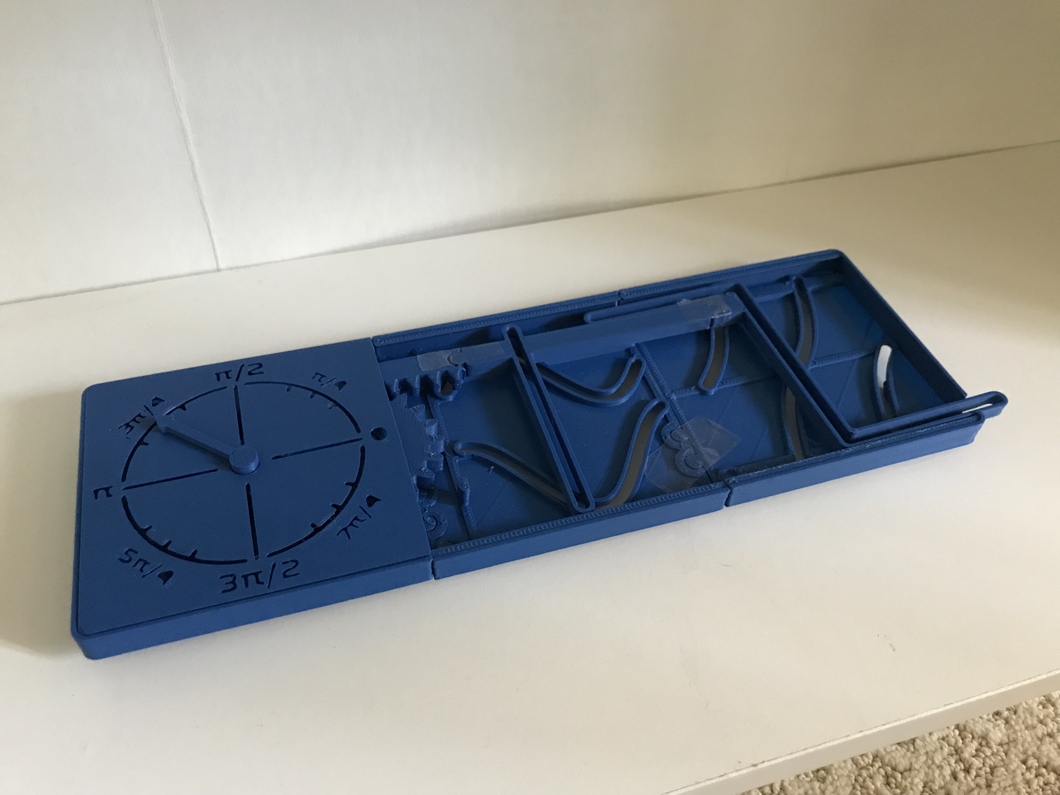 Miniatura 12 do modelo 3D Mechanical Unit Circle and Trigonometric Functions