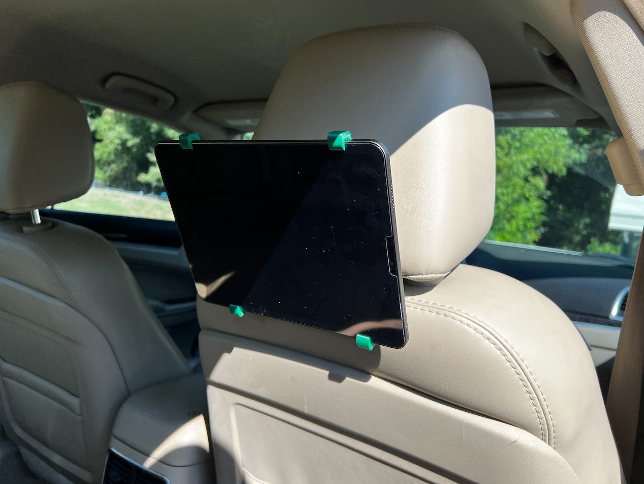 iPad Pro 11 Headrest Mount