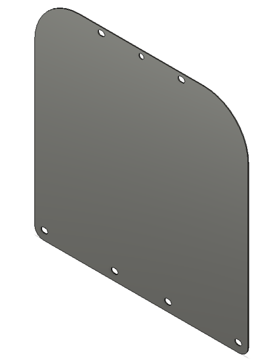 Converted Prusa Shield file from DXF to SVG