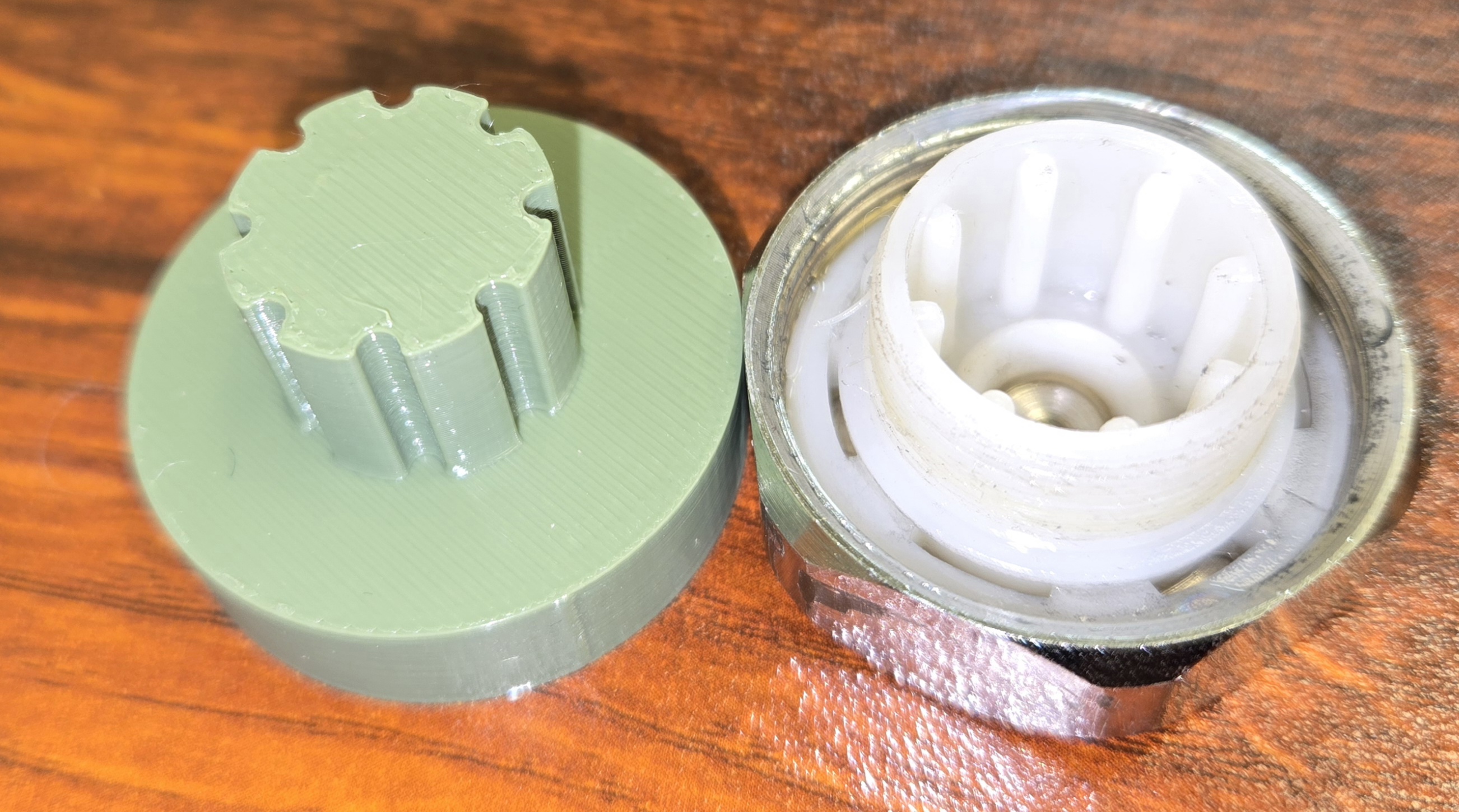 Sillcock (Hose-bib) Anti-siphon plastic part removal tool