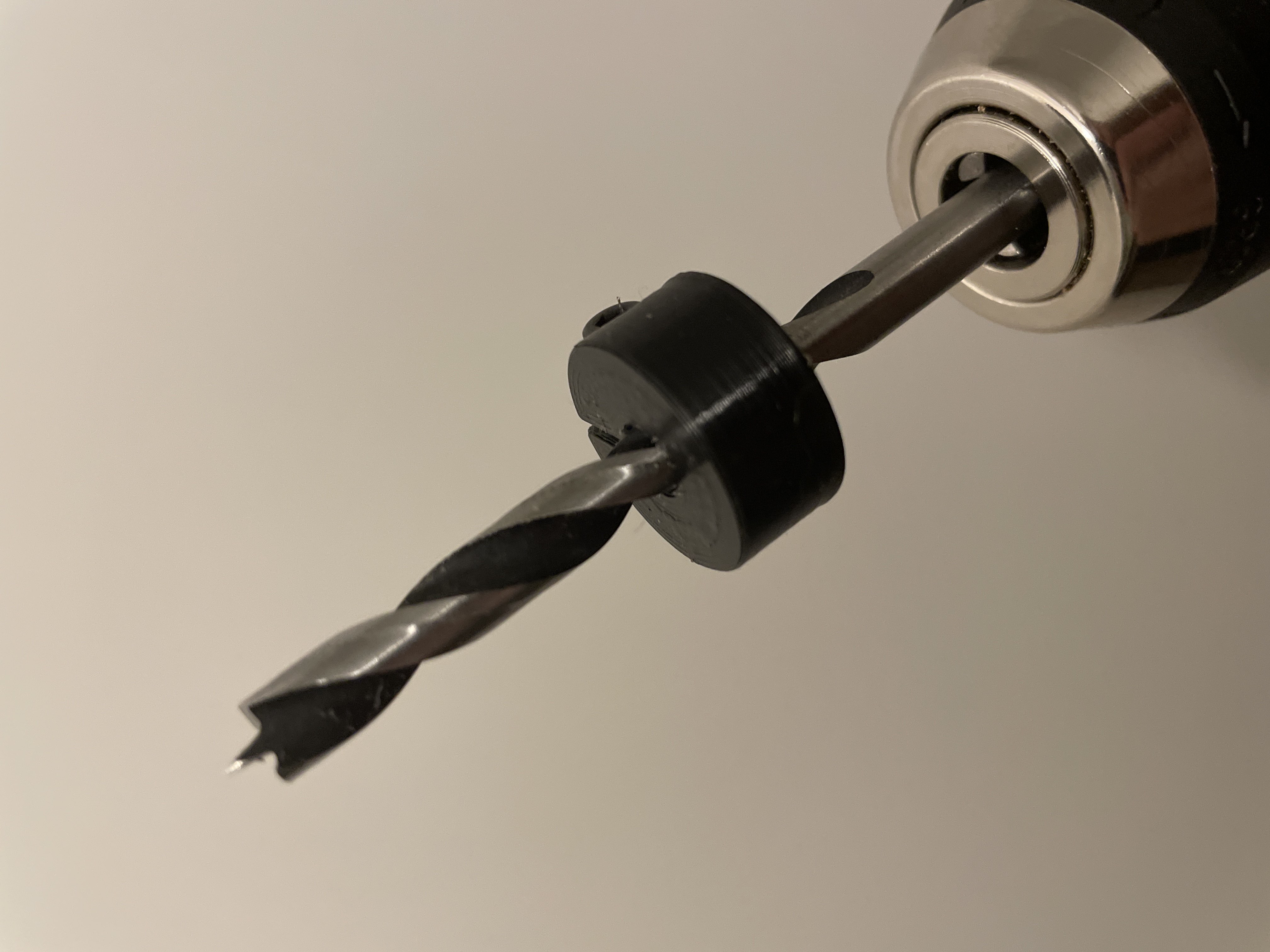 Miniatura 2 do modelo 3D Drill depth stop