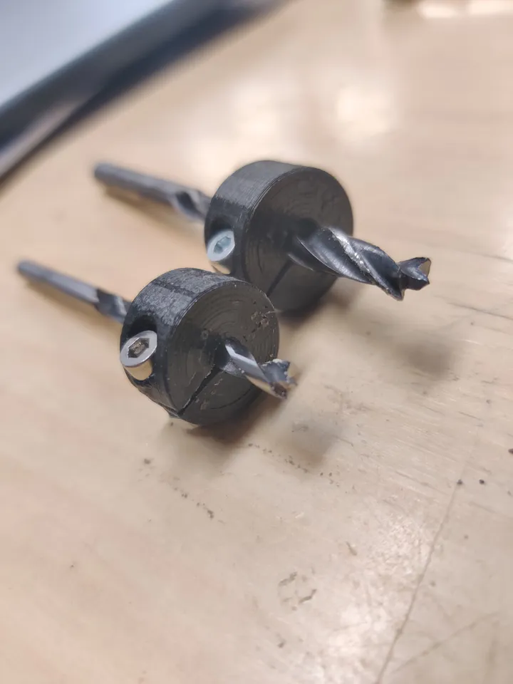 Drill depth stop by deffener Download free STL model