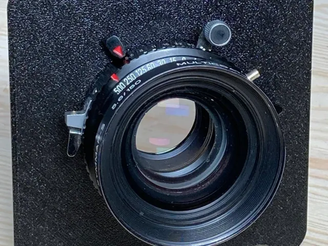 Lensplates for Linhof Kardan Standard 4x5 camera