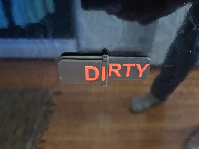 Dishwasher sign