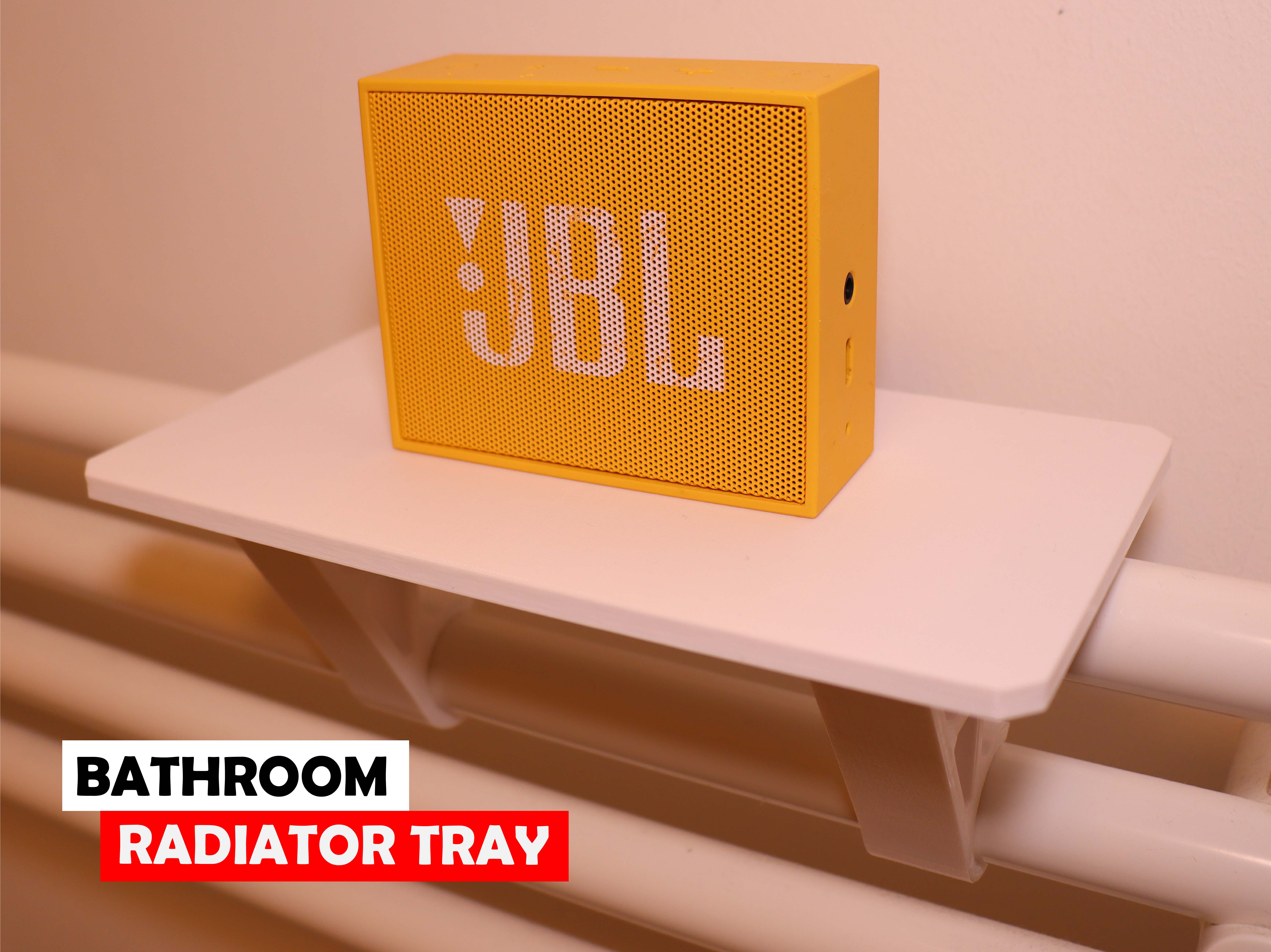 Bathroom Radiator Tray / Storage Box by CUBE3DWORLD | Download free STL ...
