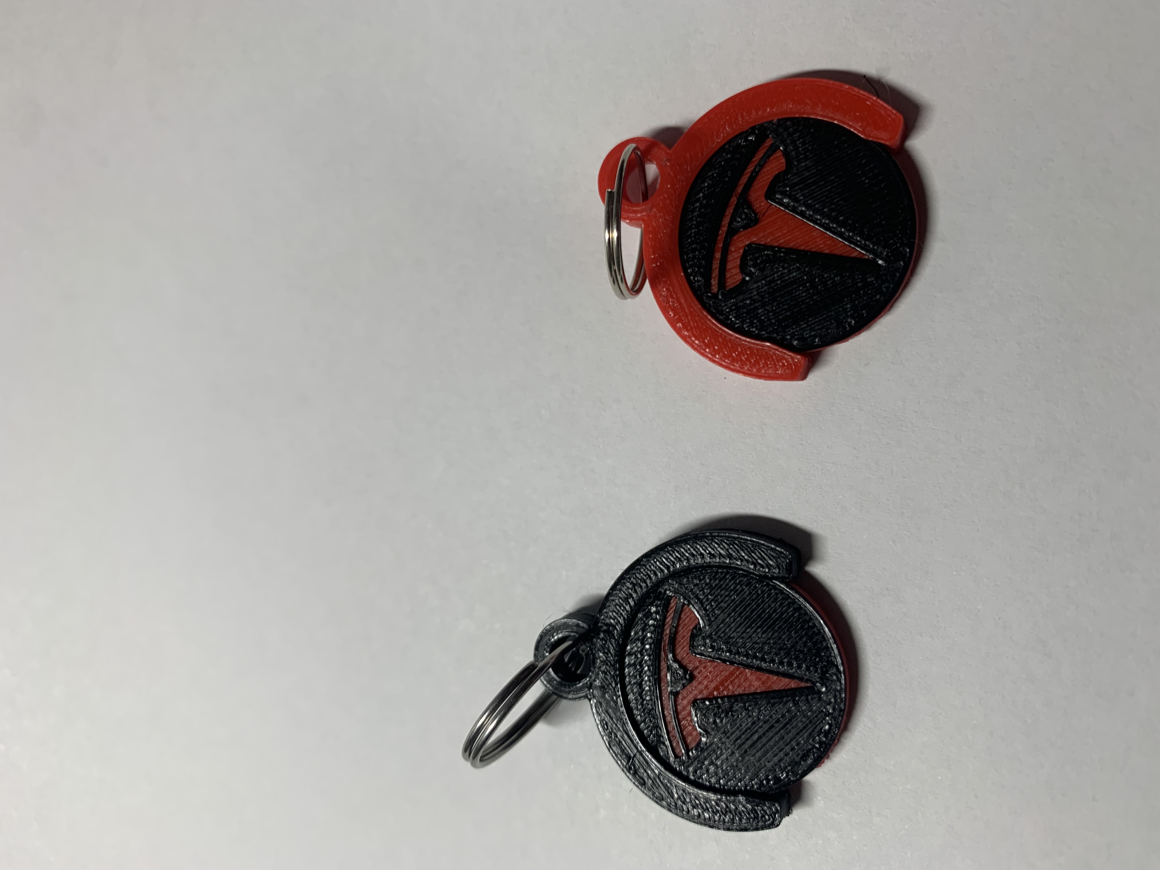 Tesla shopping cart token key ring