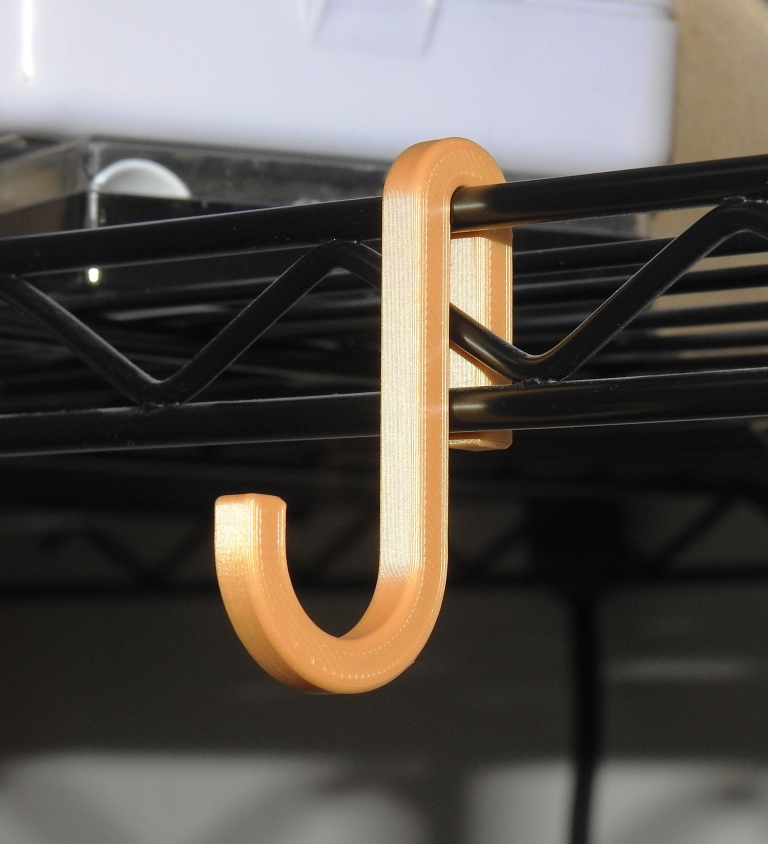 Miniatura 2 do modelo 3D Wire Rack Hook Generator
