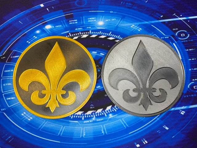 Fleur De Lis Coaster