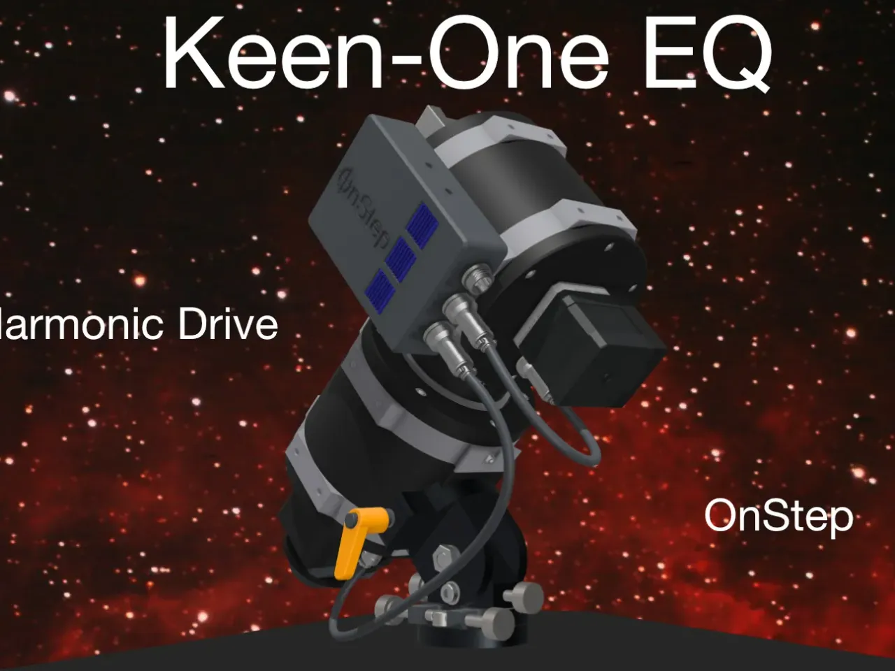 Keen-One Harmonic Drive EQ Mount by MrDeepAddicted | Download free STL  model 