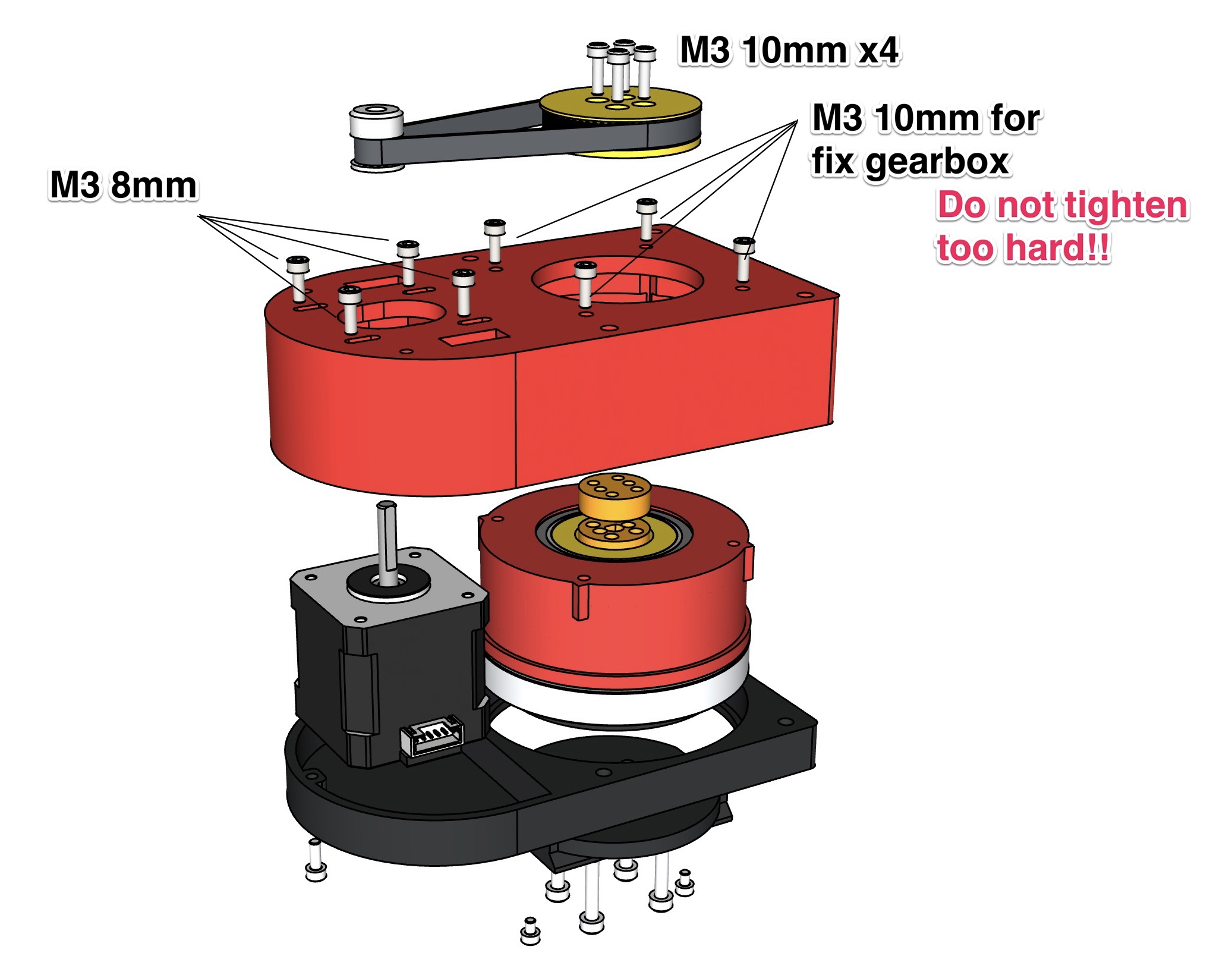 Miniatura 7 do modelo 3D Cycloidal Drive Equatorial Mount