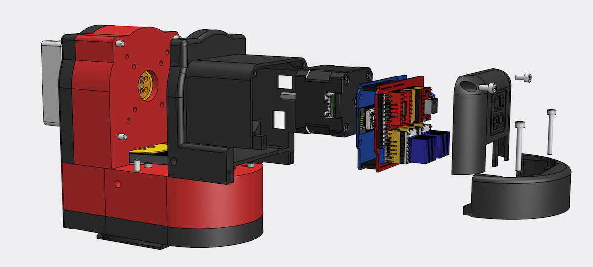 Miniatura 9 do modelo 3D Cycloidal Drive Equatorial Mount