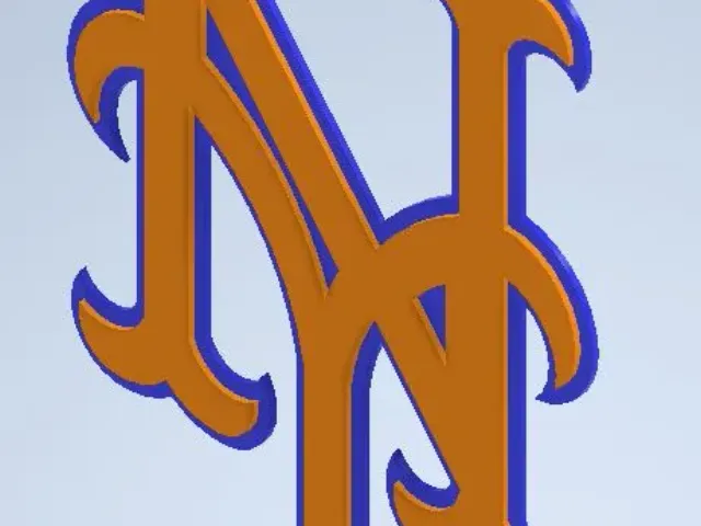 New York Mets Keychain