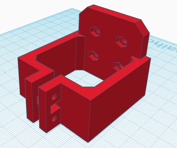 MK8 mount for E3D XY Base